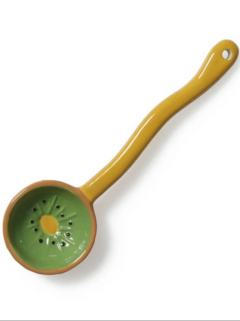 Kiwi Fruit Ceramic Spoon Target Bullseye Playground Summer 2026